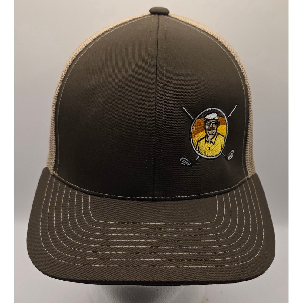 Pacific Headwear Golf Choker Trucker Hat‎ Snapback Cap